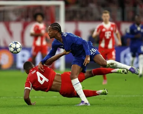 The Blues' boss explodes after the German giants defender Tah avoids sending-off in UCL setback